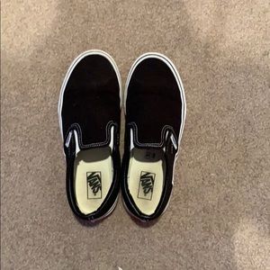 Black Slip-On Vans